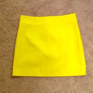Yellow skirt